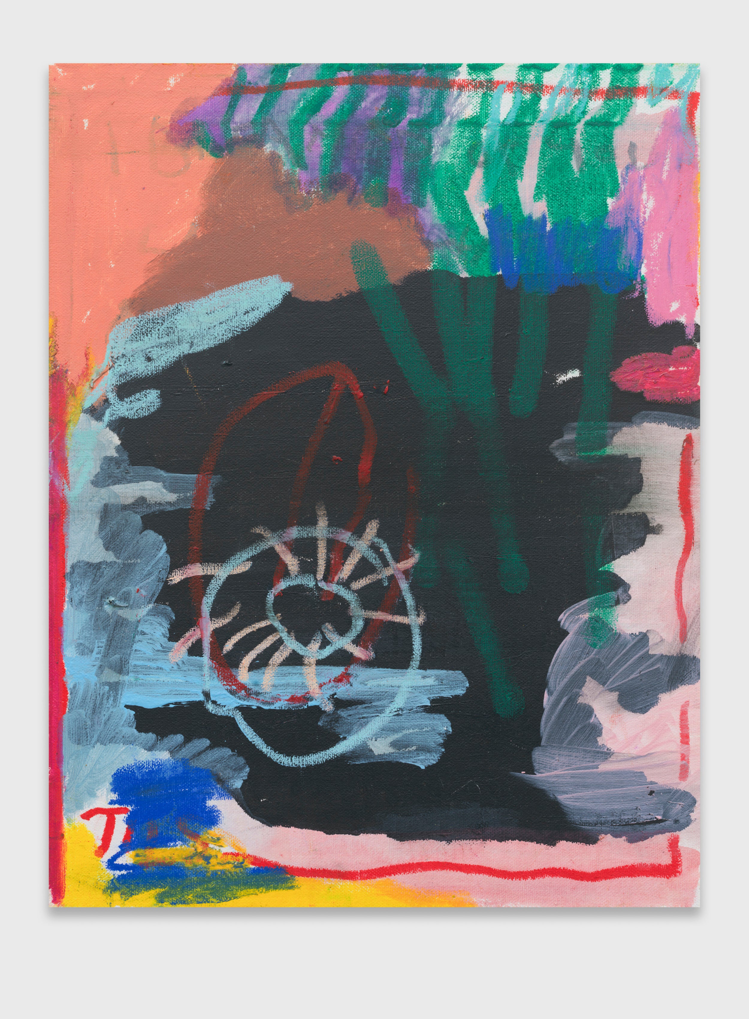 MOONRISE ON MARS (2025) (*46CM X 36CM x 2CM*)