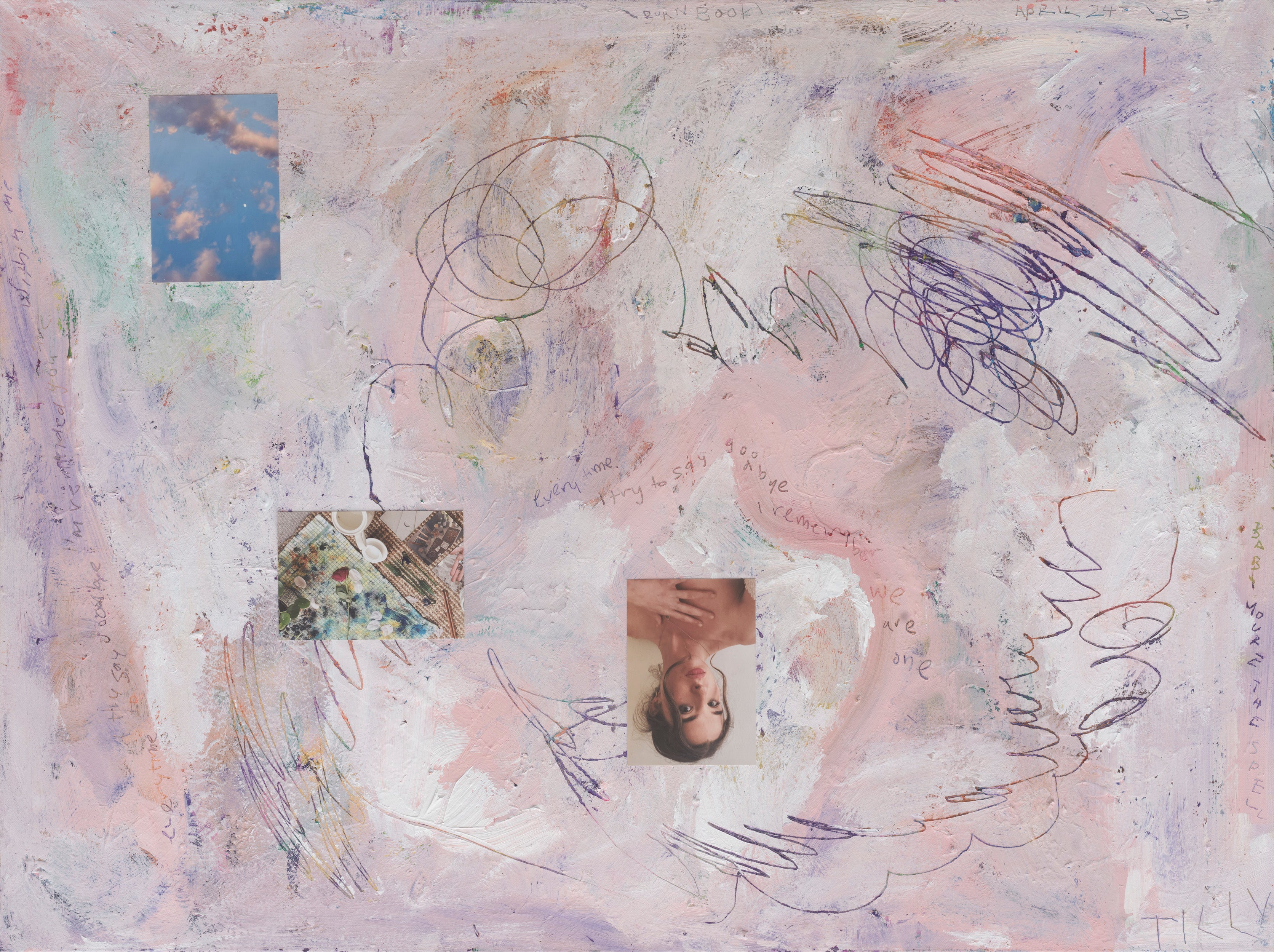 NUDES ON THE INTERNET (2025) (*76CM X 102 X 2CM*)