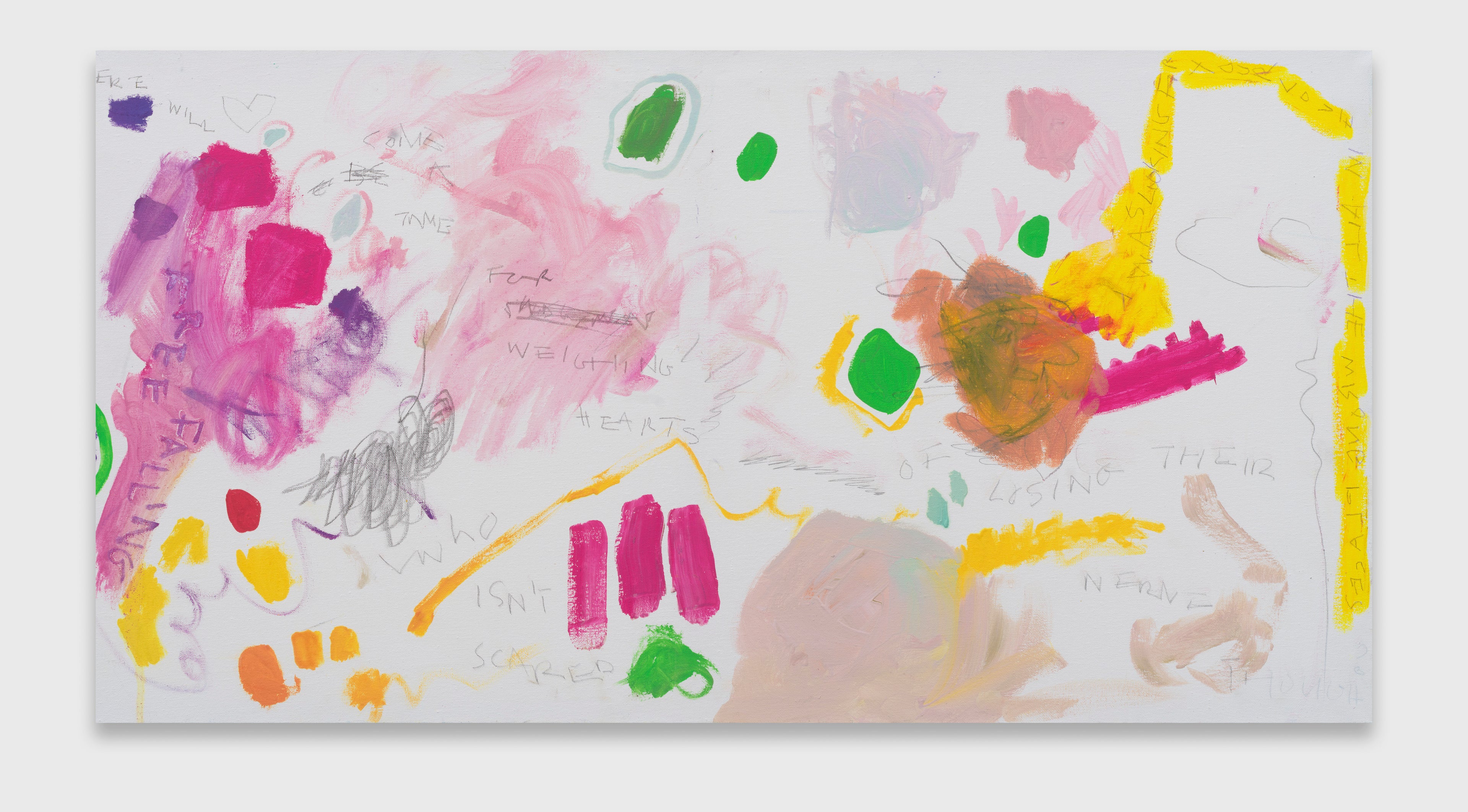 THERE WILL COME A TIME FOR WEIGHING HEARTS (2024) (*50CM X 100CM X 2CM*)