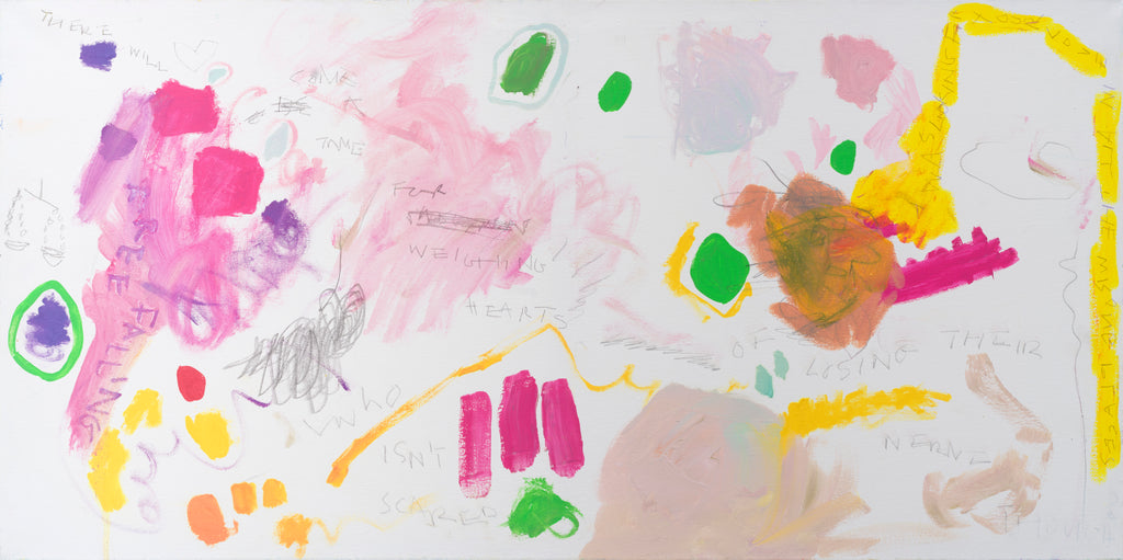 THERE WILL COME A TIME FOR WEIGHING HEARTS (2024) (*50CM X 100CM X 2CM*)