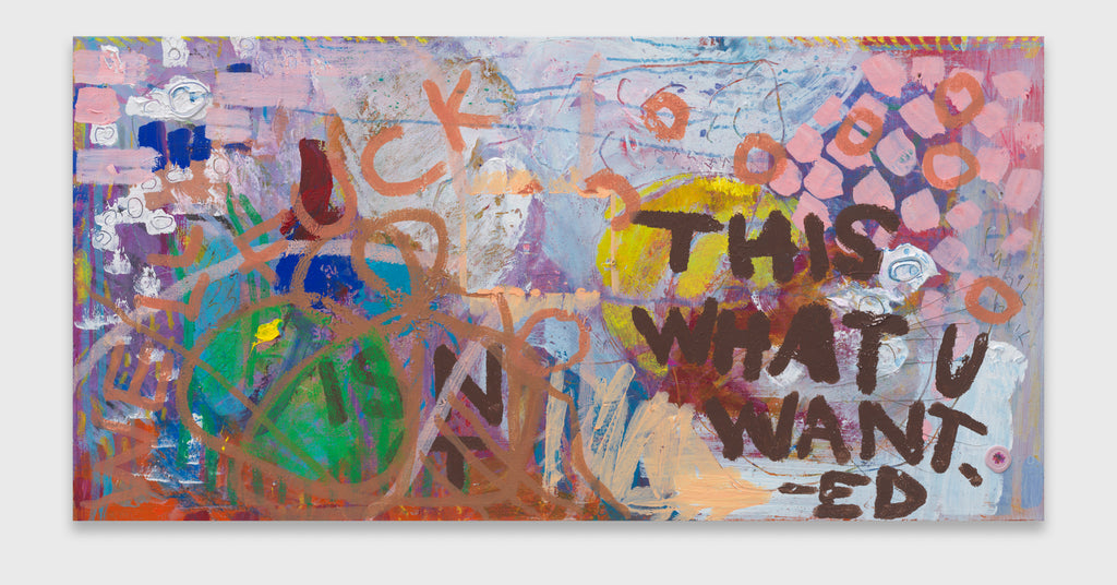 CRAZYTOWN, POPULATION: ME (2025) (*50CM X 100CM X 2CM)