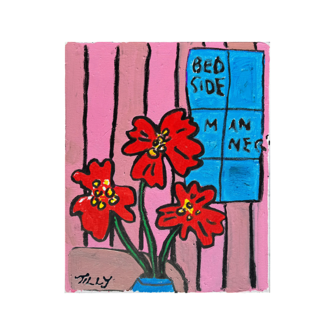 BEDSIDE MANNER (2025) (*56CM X 46CM X 2CM*)