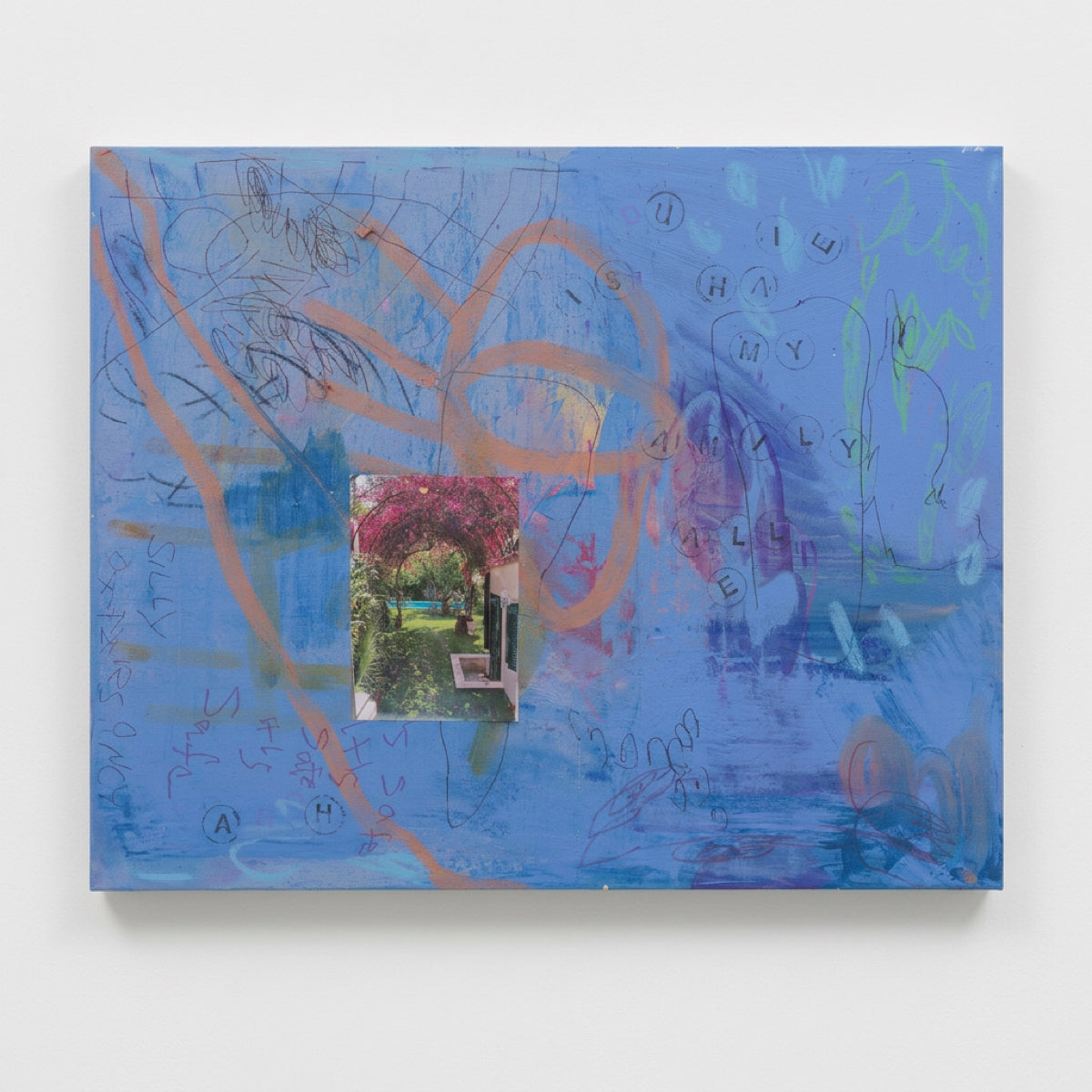 DUCKIE IS WHAT MY FAMILY CALL ME (2025) (*46CM X 56CM X 2CM*)