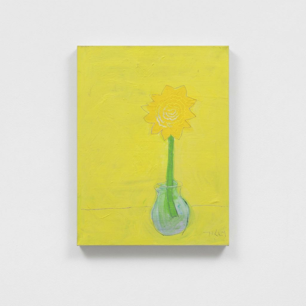 YELLOW SUNFLOWER (2024) (*56CM X 46CM X 2CM*)