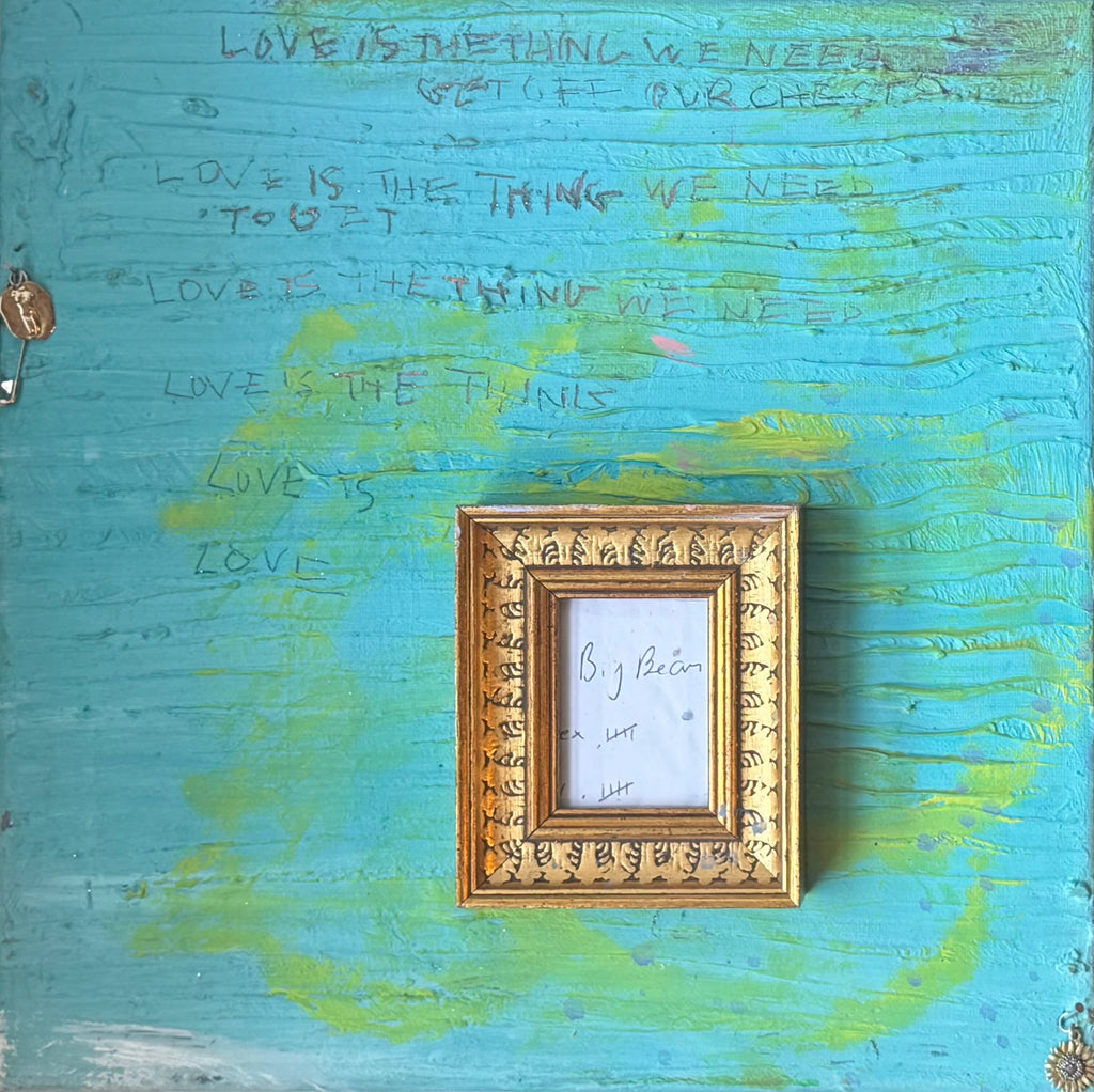 LOVE IS THE THING (2025) (*30CM X 30CM X 2CM*)