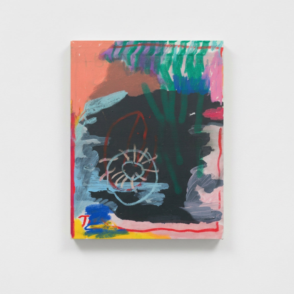 MOONRISE ON MARS (2025) (*46CM X 36CM x 2CM*)