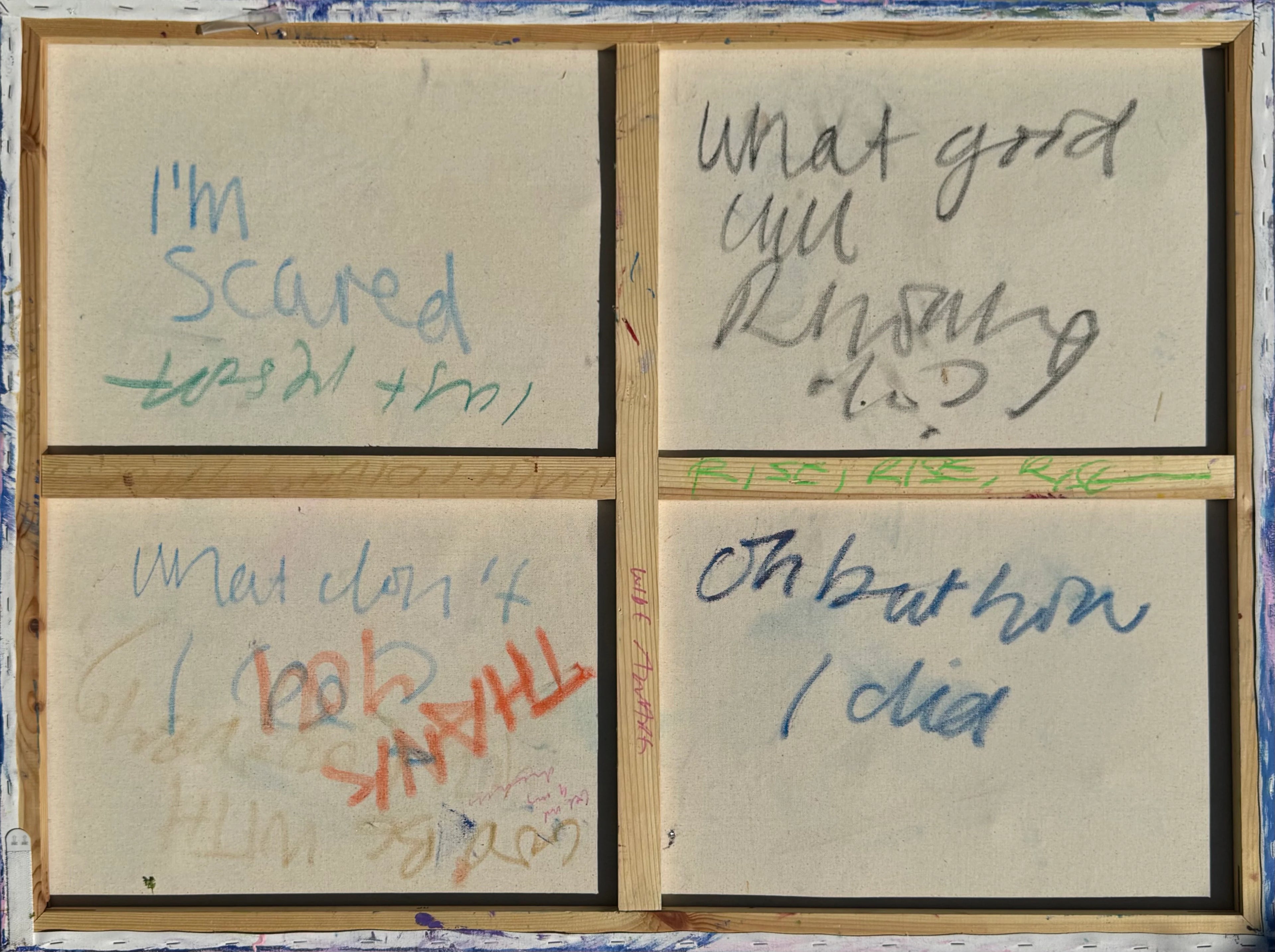 NUDES ON THE INTERNET (2025) (*76CM X 102 X 2CM*)