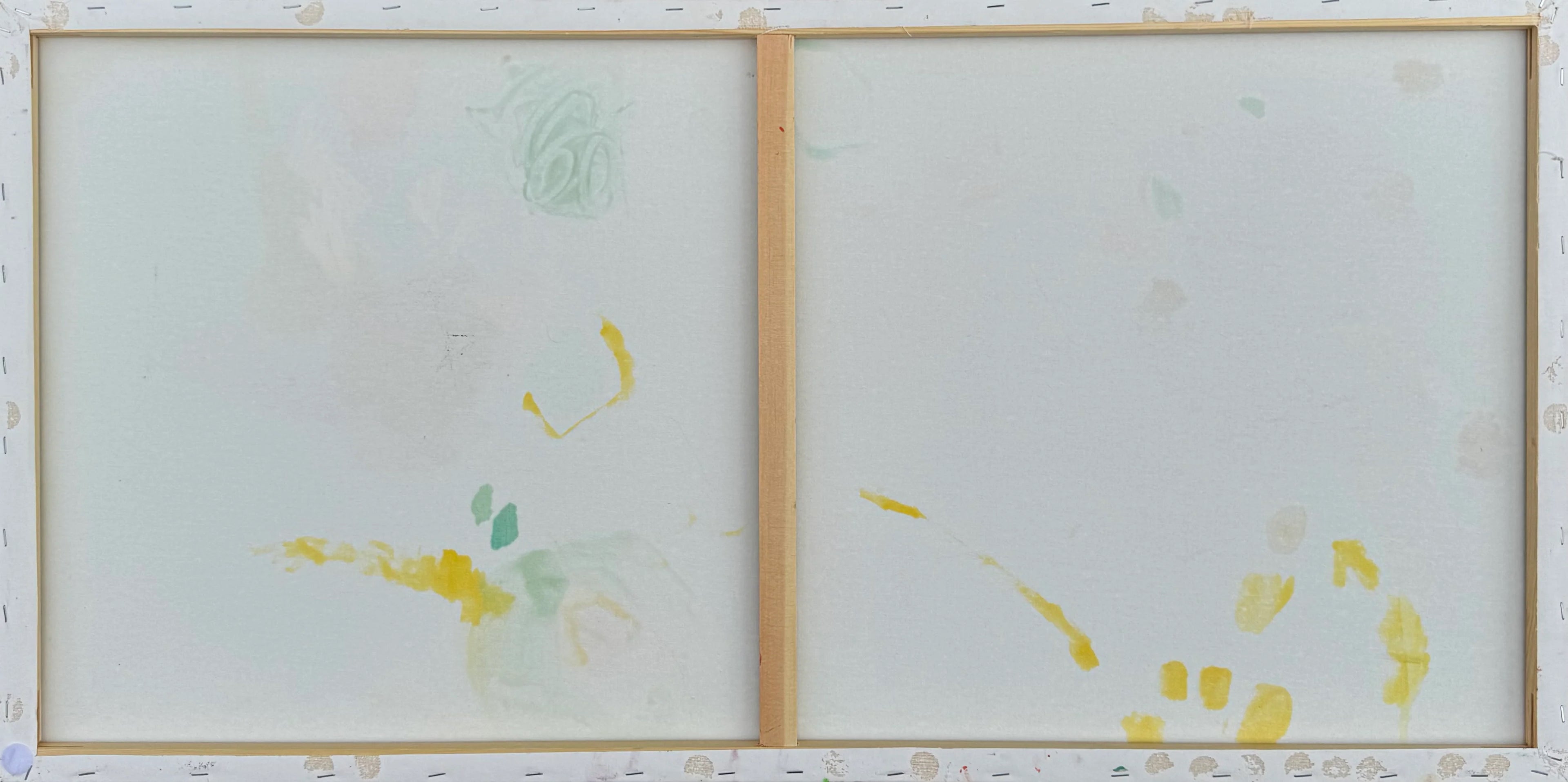 THERE WILL COME A TIME FOR WEIGHING HEARTS (2024) (*50CM X 100CM X 2CM*)